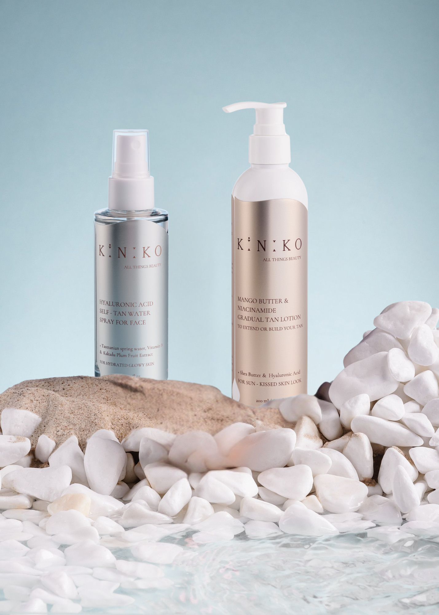 "SUN GLOW" Powered by SKINCARE